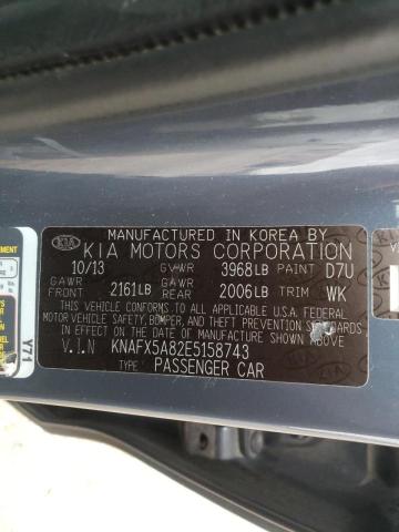 Photo 10 from auction – 2014 KIA FORTE EX with VIN KNAFX5A82E5158743