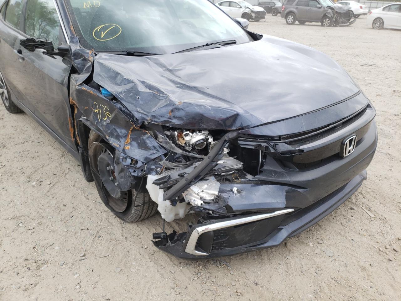 Photo 9 from auction – 2021 HONDA CIVIC LX with VIN 2HGFC2F68MH554754