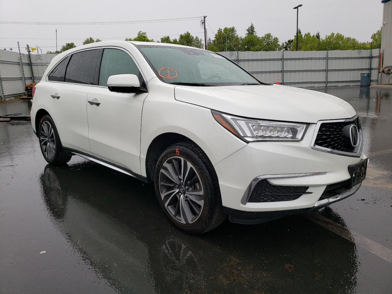 ACURA MDX TECHNO 2018 with VIN 5J8YD4H50JL026825 - Photo from auction