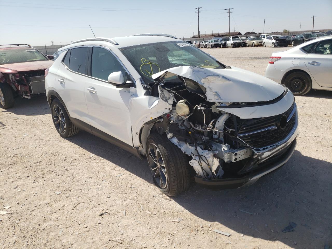 BUICK ENCORE GX 2021 with VIN KL4MMESL5MB161944 - Photo from auction