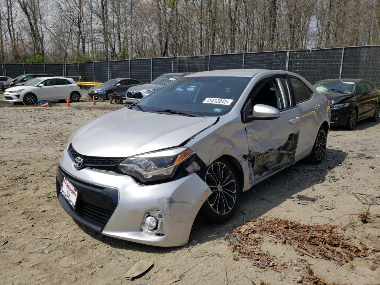 Photo 2 from auction – 2014 TOYOTA COROLLA L with VIN 2T1BURHE7EC020311