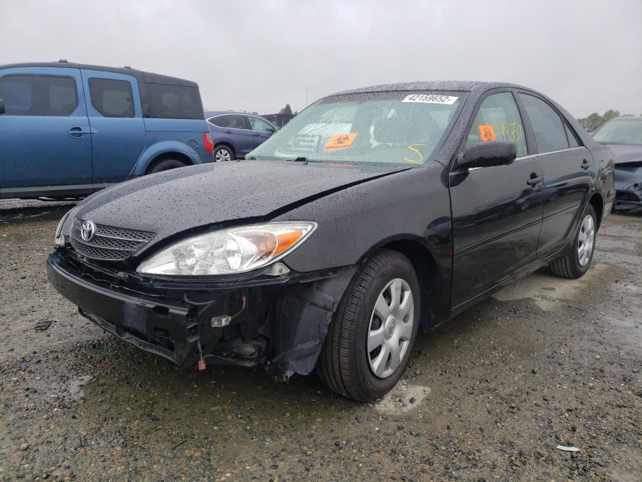 Photo 2 from auction – 2004 TOYOTA CAMRY LE with VIN 4T1BE32K44U345763