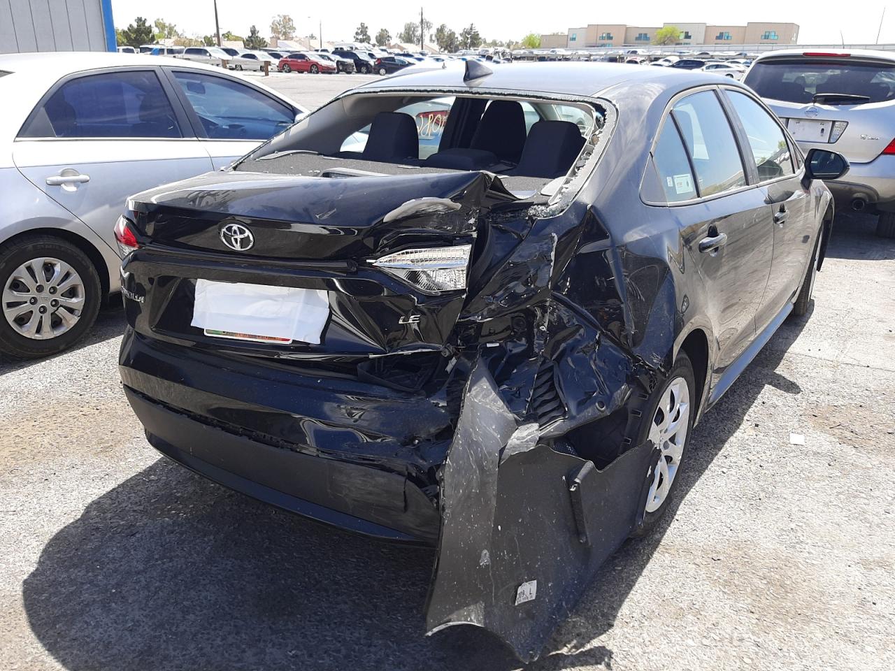 Photo 4 from auction – 2022 TOYOTA COROLLA LE with VIN 5YFEPMAE0NP286884