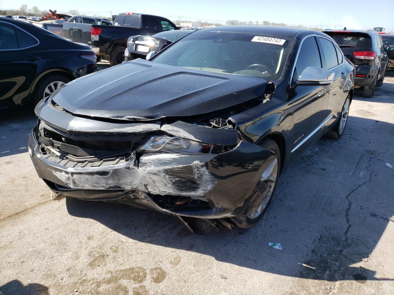 Photo 2 from auction – 2017 CHEVROLET IMPALA PRE with VIN 2G1145S33H9160171