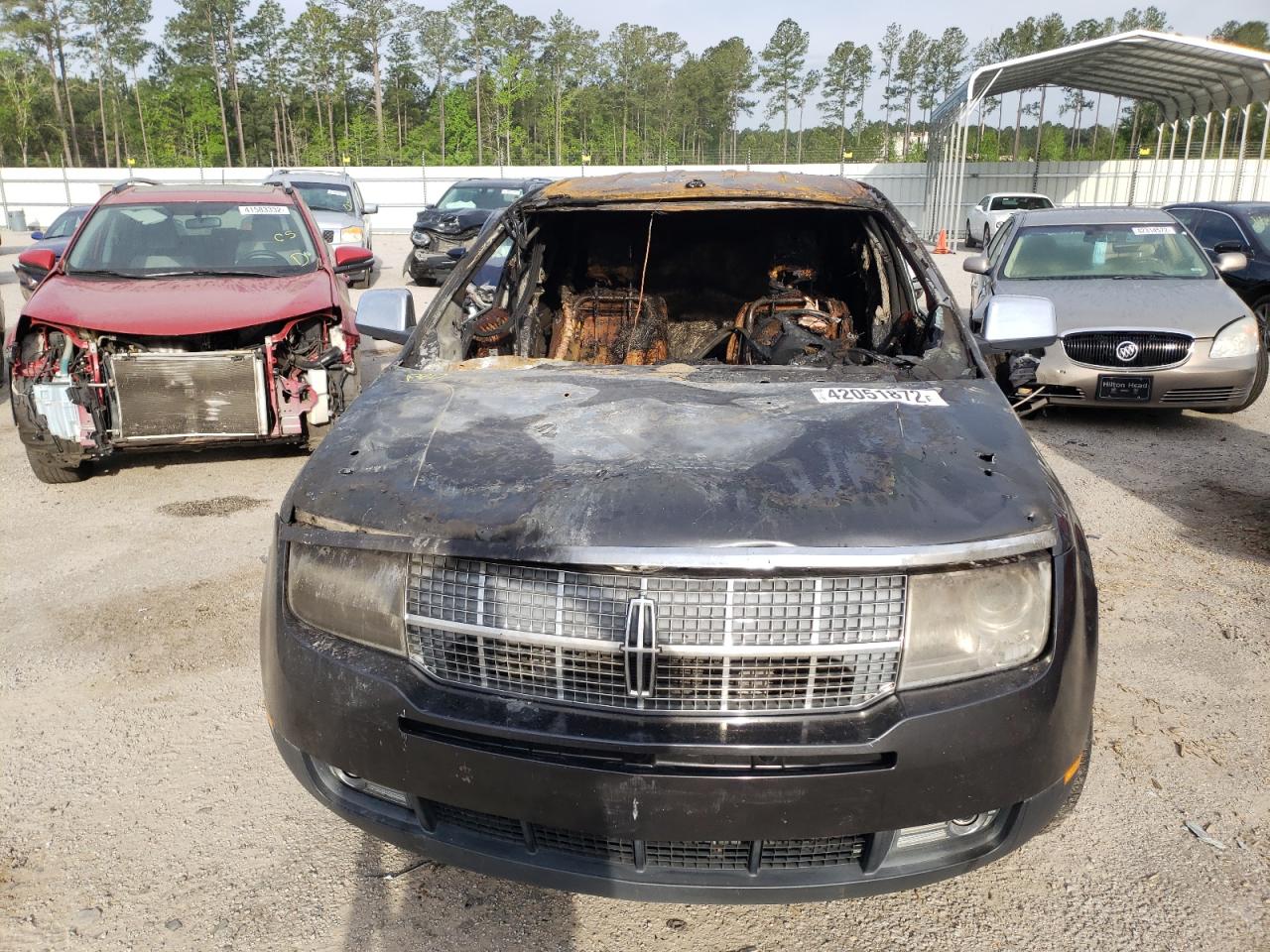 Photo 9 from auction – 2007 LINCOLN MKX with VIN 2LMDU68C17BJ17859