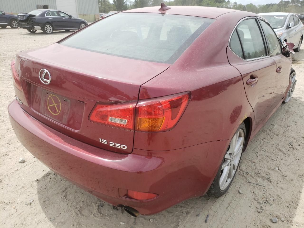 Photo 4 from auction – 2007 LEXUS IS 250 with VIN JTHCK262672019323