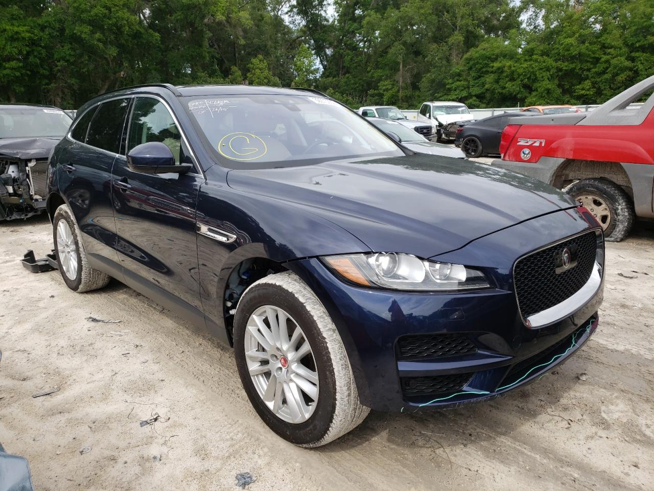 JAGUAR F-PACE PRE 2019 with VIN SADCK2FX8KA601097 - Photo from auction