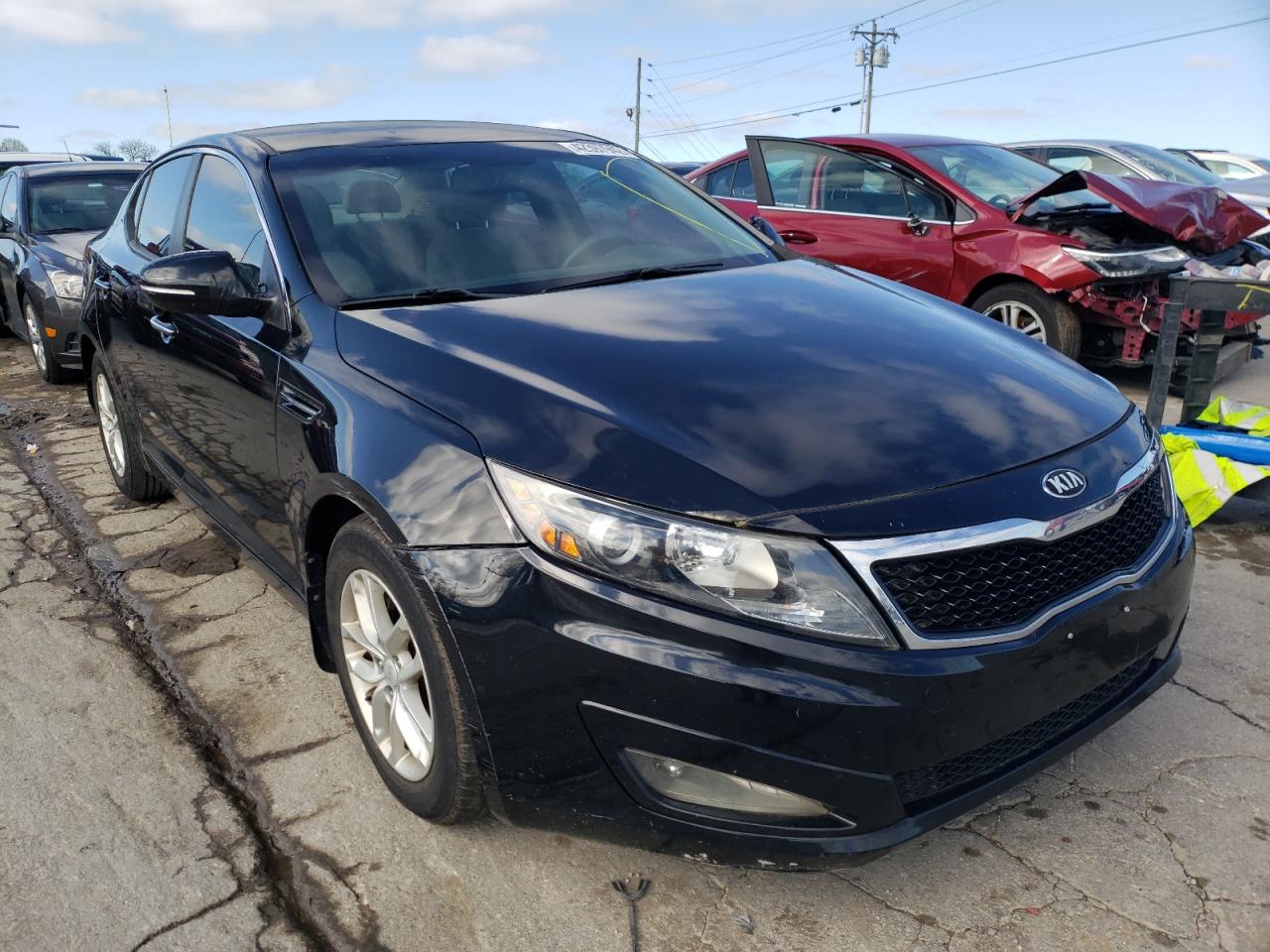 KIA OPTIMA LX 2013 with VIN KNAGM4A74D5306386 - Photo from auction