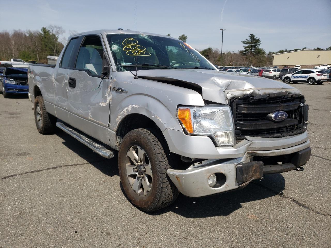FORD F150 SUPER 2014 with VIN 1FTFX1EF0EKE15730 - Photo from auction