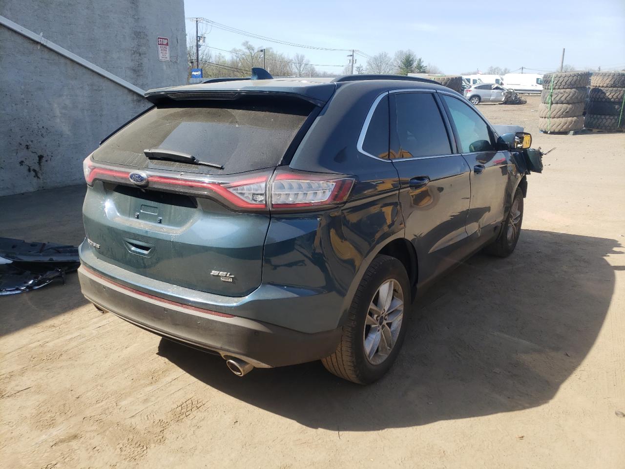 Photo 4 from auction – 2016 FORD EDGE SEL with VIN 2FMPK4J81GBC33233