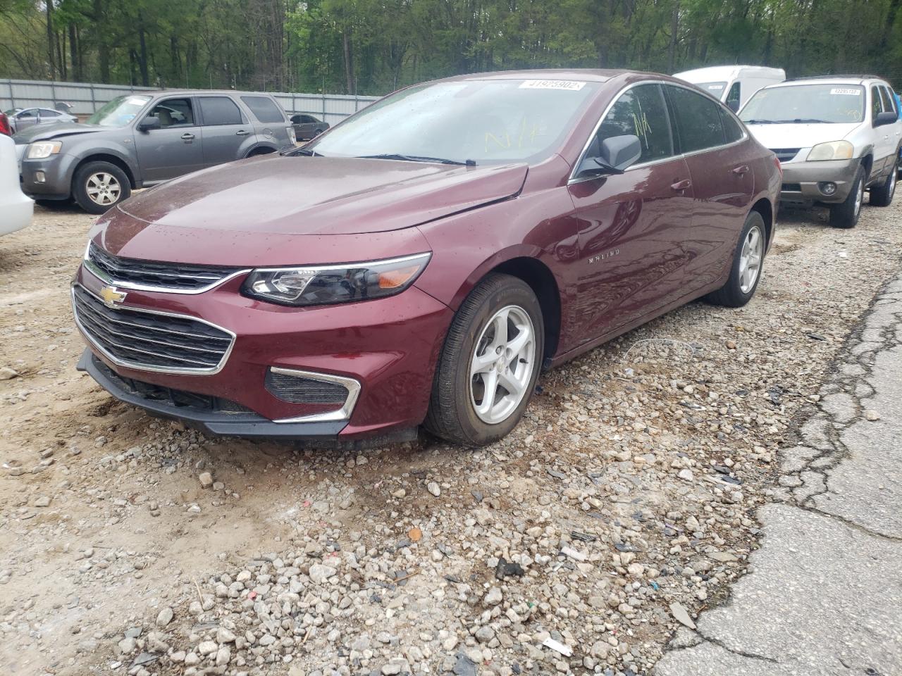 Photo 2 from auction – 2016 CHEVROLET MALIBU LS with VIN 1G1ZB5ST0GF208384