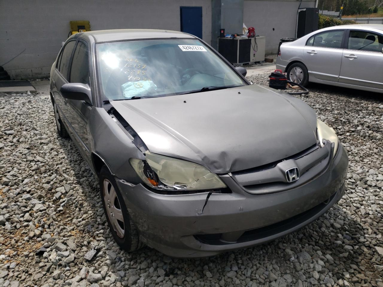 Photo 9 from auction – 2004 HONDA CIVIC LX with VIN 2HGES16574H582285