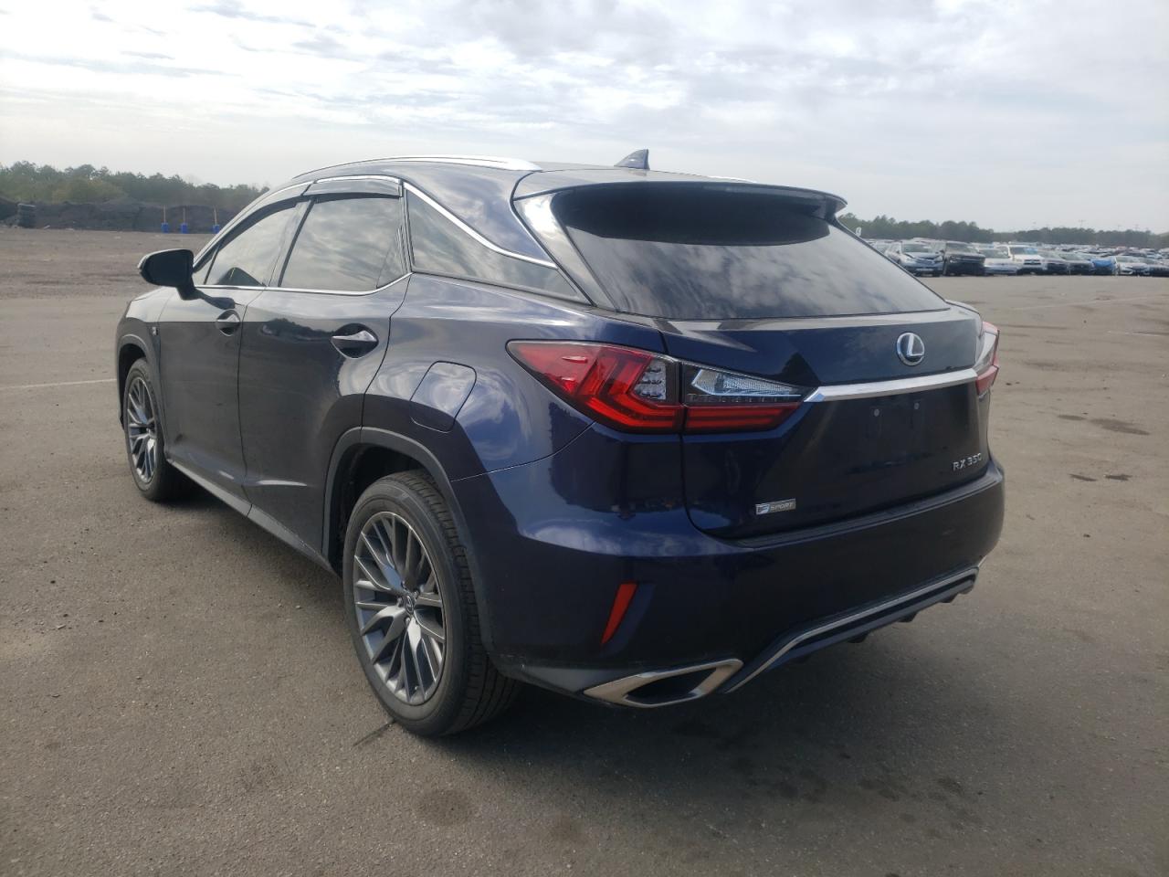 Photo 3 from auction – 2019 LEXUS RX 350 BAS with VIN 2T2BZMCA9KC174633