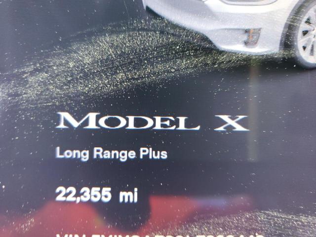 Photo 8 from auction – 2020 TESLA MODEL X with VIN 5YJXCAE29LF233449