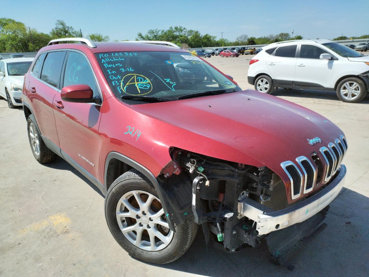 JEEP CHEROKEE L 2017 with VIN 1C4PJLCB5HD232138 - Photo from auction