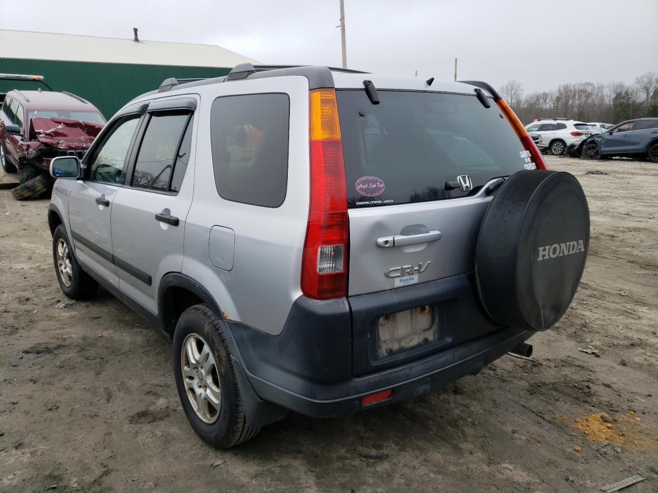Photo 3 from auction – 2002 HONDA CR-V EX with VIN JHLRD78862C029148