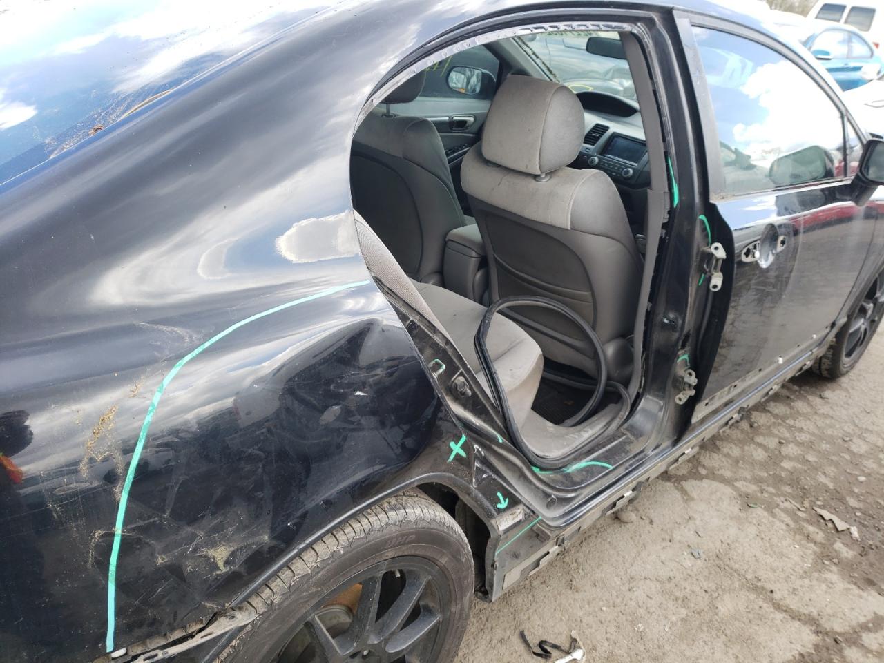 Photo 9 from auction – 2008 HONDA CIVIC EX with VIN 2HGFA16868H306381