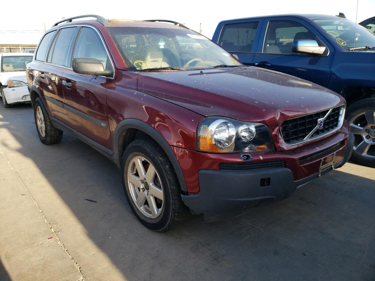 VOLVO XC90 2003 with VIN YV1CZ59H531007026 - Photo from auction