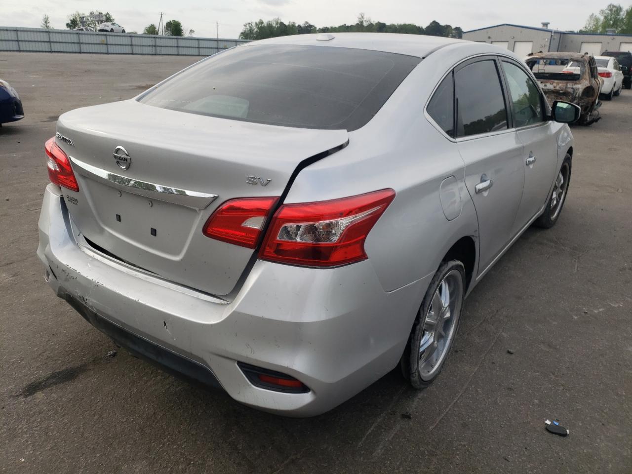Photo 4 from auction – 2017 NISSAN SENTRA S with VIN 3N1AB7AP1HY351491