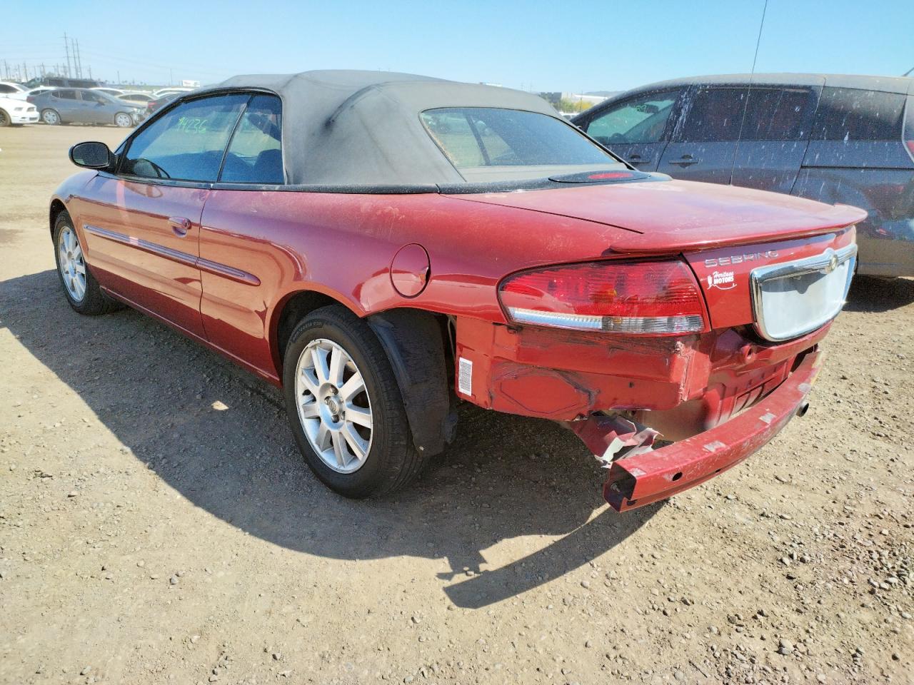 Photo 3 from auction – 2006 CHRYSLER SEBRING GT with VIN 1C3EL75R86N130041