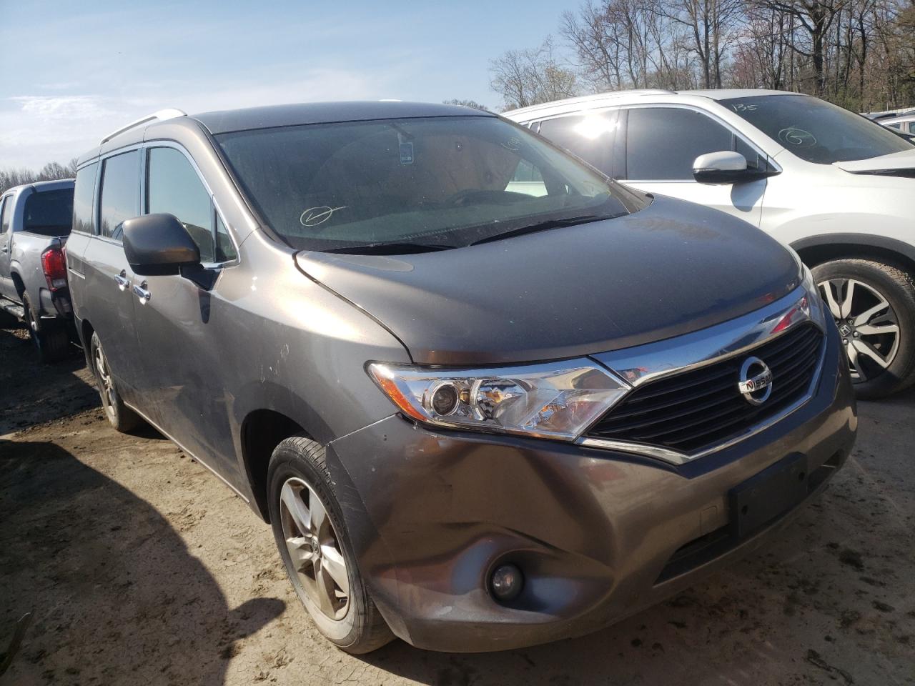 NISSAN QUEST S 2017 with VIN JN8AE2KP4H9165170 - Photo from auction