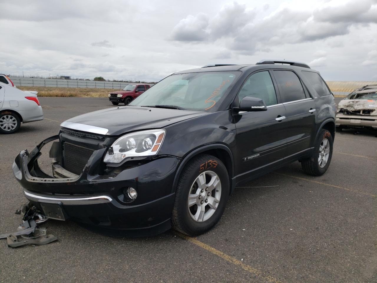 Photo 2 from auction – 2008 GMC ACADIA SLT with VIN 1GKER23738J225443