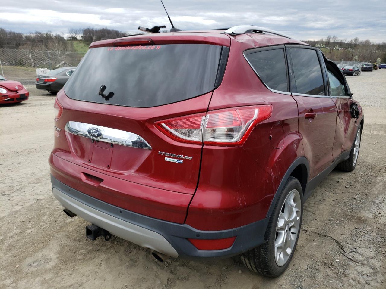 Photo 4 from auction – 2015 FORD ESCAPE TIT with VIN 1FMCU9J95FUC54562