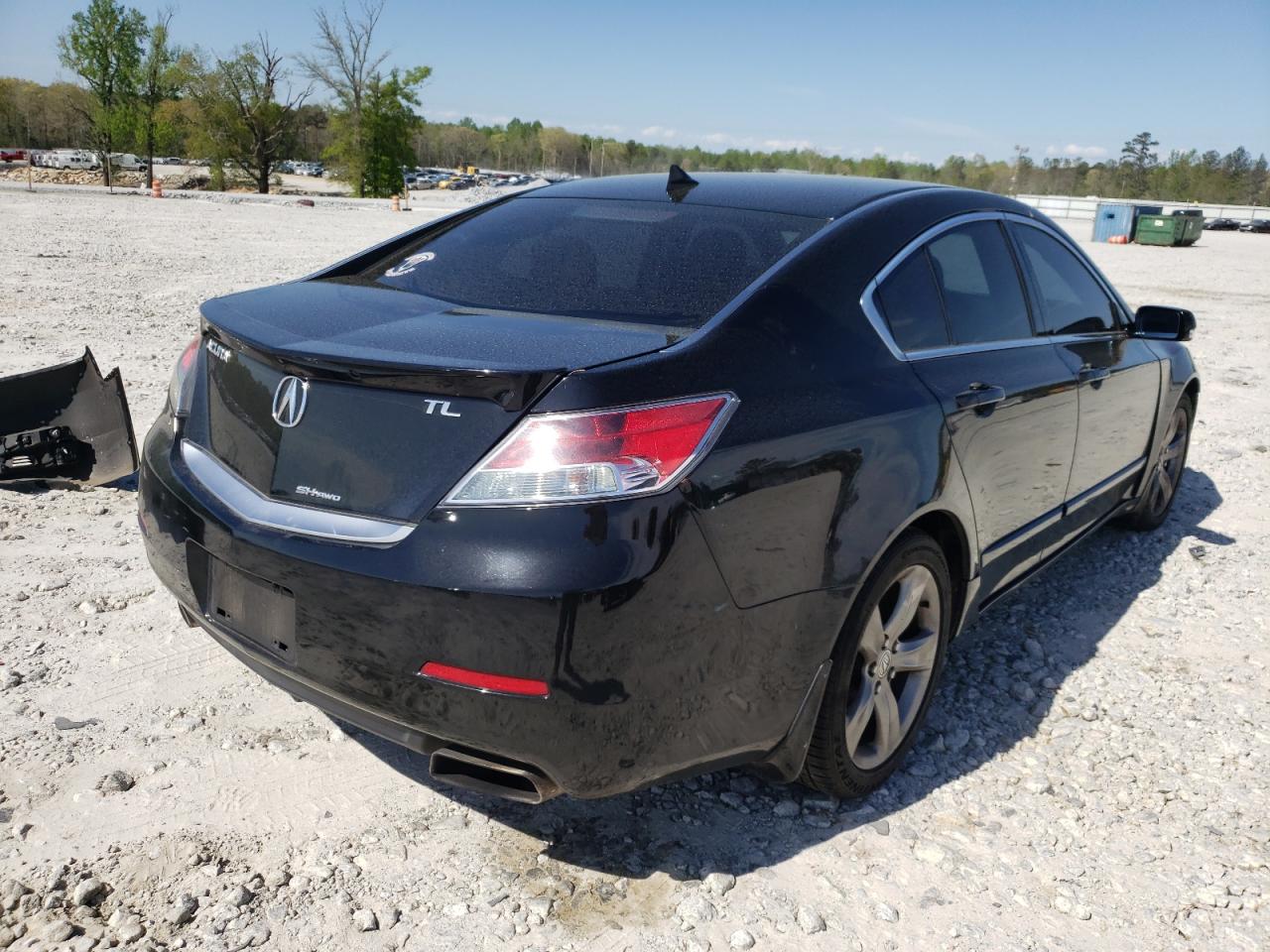 Photo 4 from auction – 2012 ACURA TL with VIN 19UUA9F54CA007376