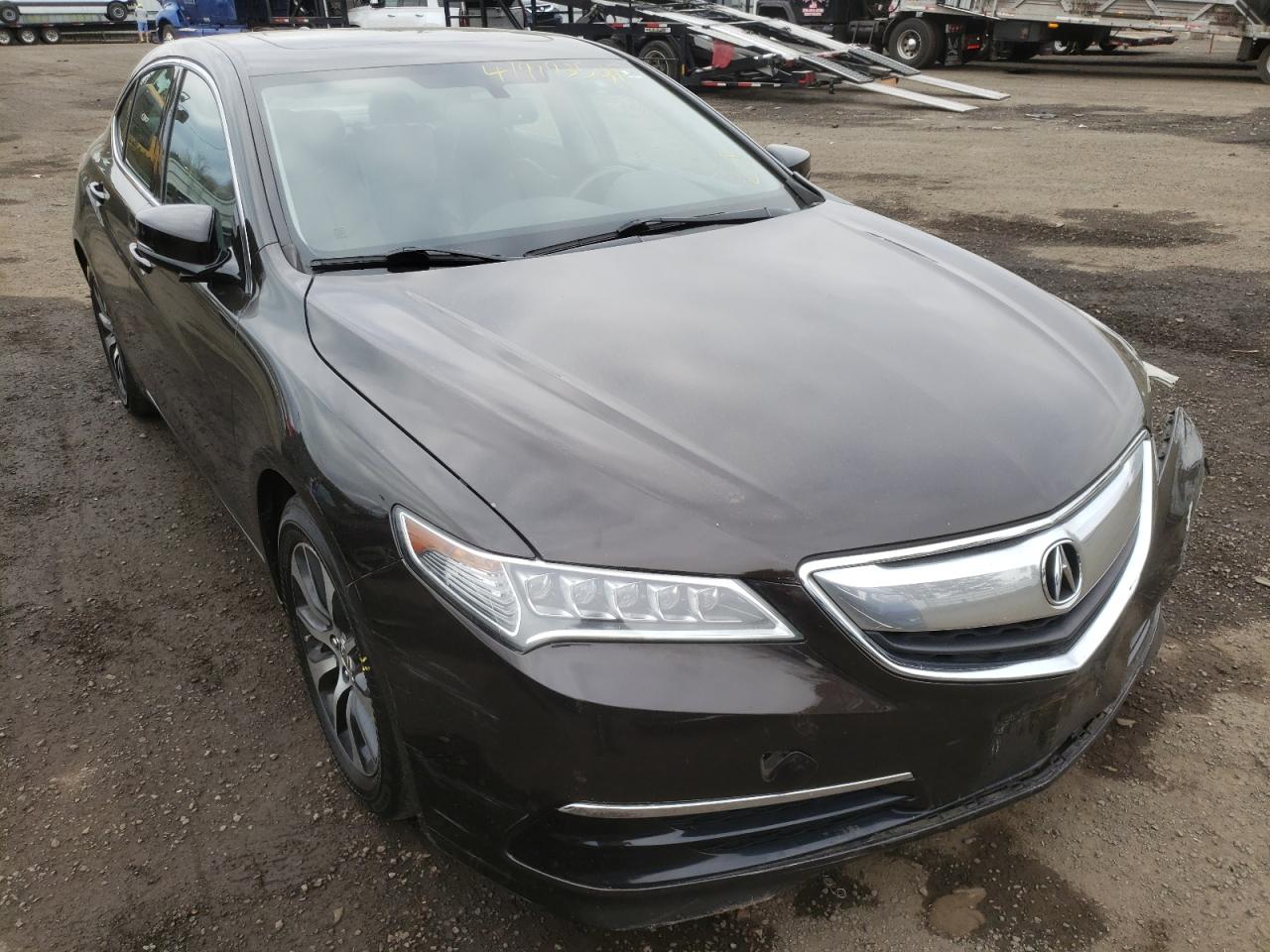 ACURA TLX 2015 with VIN 19UUB1F35FA014418 - Photo from auction