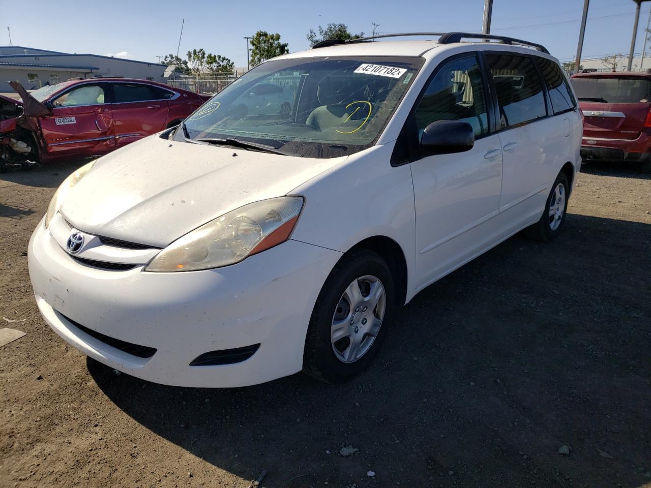 Photo 2 from auction – 2008 TOYOTA SIENNA CE with VIN 5TDZK23C08S210447
