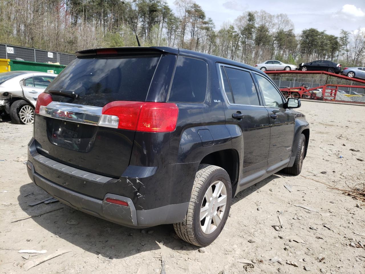 Photo 4 from auction – 2013 GMC TERRAIN SL with VIN 2GKALMEK3D6114962