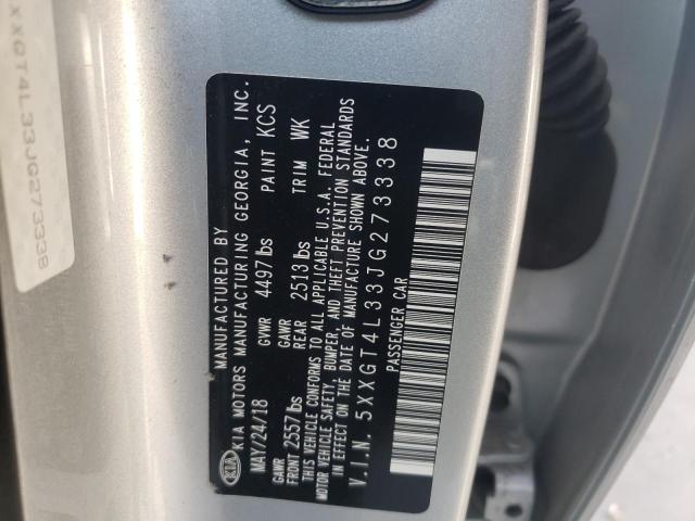 Photo 10 from auction – 2018 KIA OPTIMA LX with VIN 5XXGT4L33JG273338