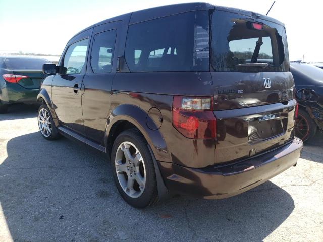 Photo 3 from auction – 2007 HONDA ELEMENT SC with VIN 5J6YH18957L016508