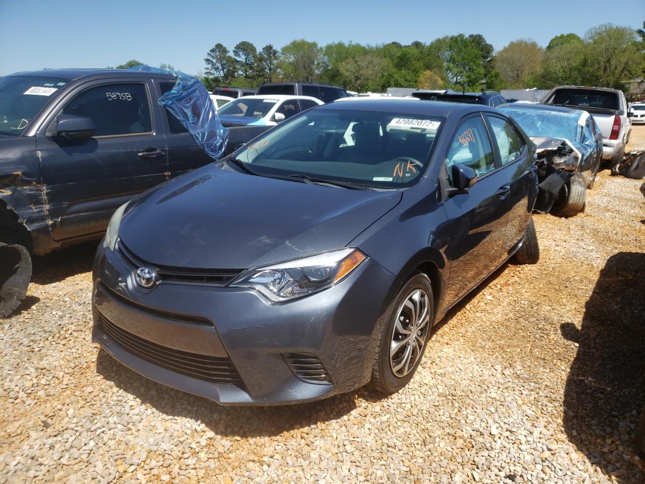 Photo 2 from auction – 2015 TOYOTA COROLLA L with VIN 2T1BURHEXFC230192
