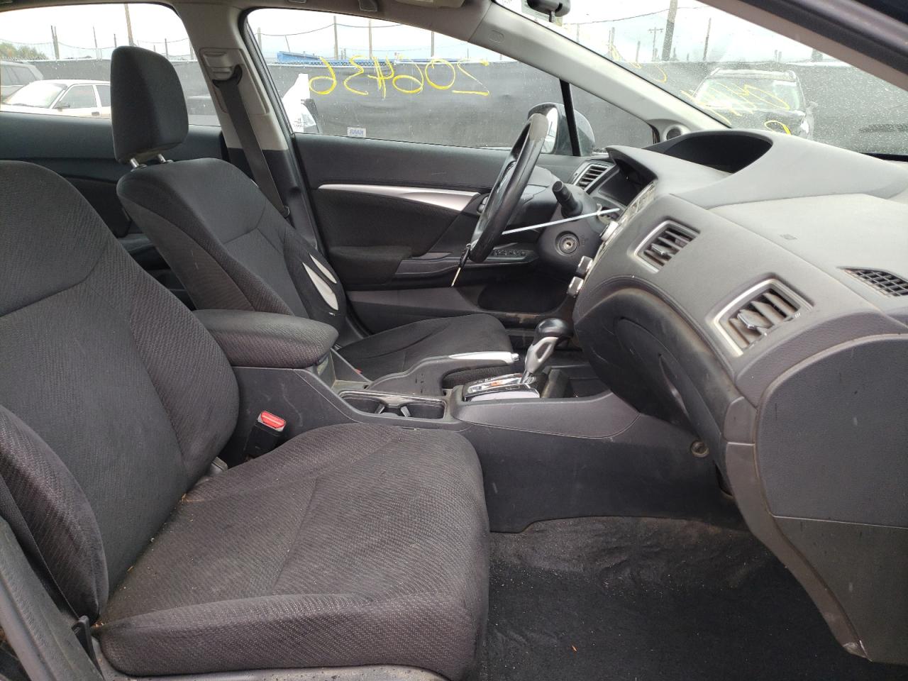 Photo 5 from auction – 2013 HONDA CIVIC EX with VIN 19XFB2F88DE285458