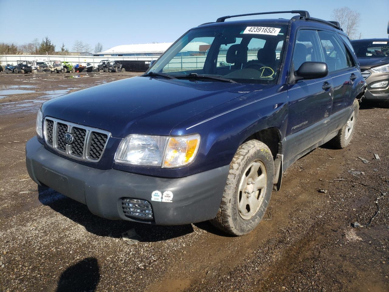 Photo 2 from auction – 2001 SUBARU FORESTER with VIN JF1SF63521H744614