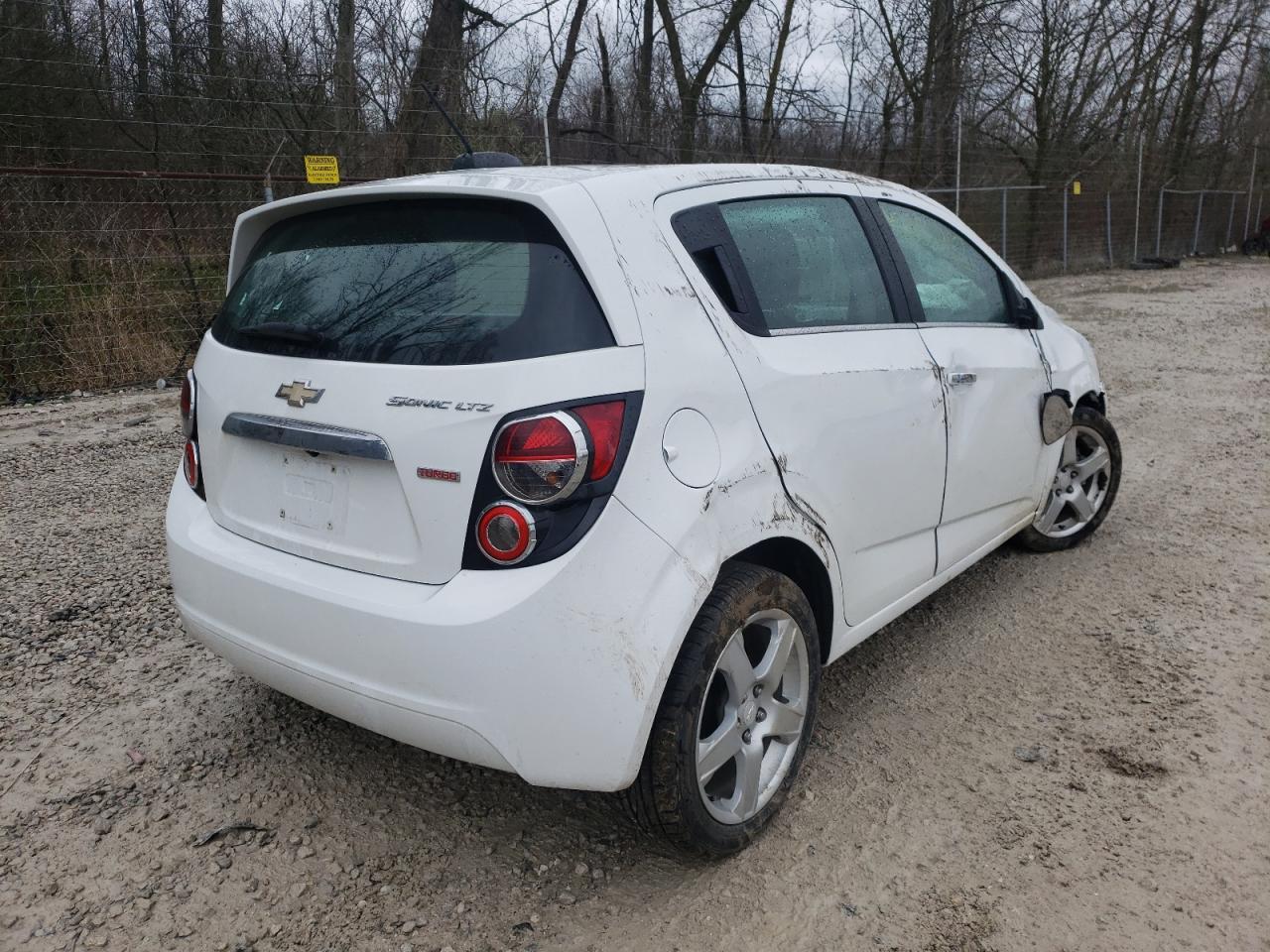 Photo 4 from auction – 2015 CHEVROLET SONIC LTZ with VIN 1G1JE6SBXF4123774