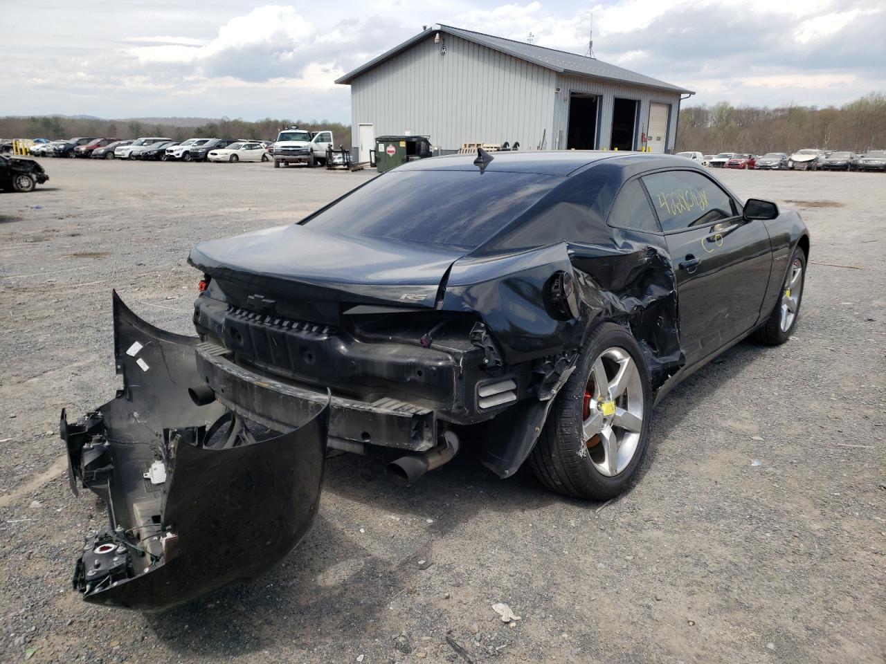 Photo 4 from auction – 2010 CHEVROLET CAMARO LT with VIN 2G1FC1EV4A9174469