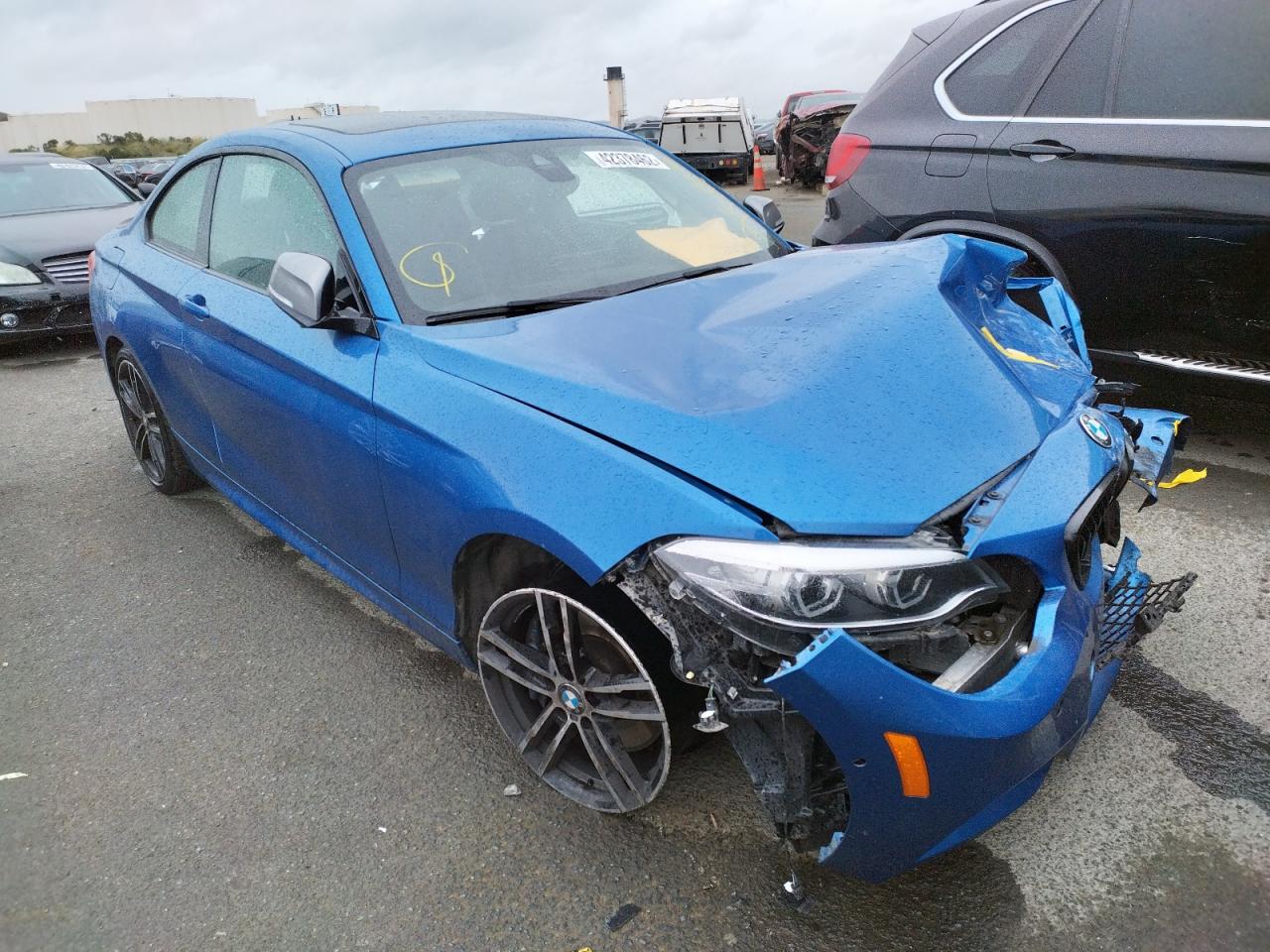 BMW M240I 2018 with VIN WBA2J5C50JVB28074 - Photo from auction