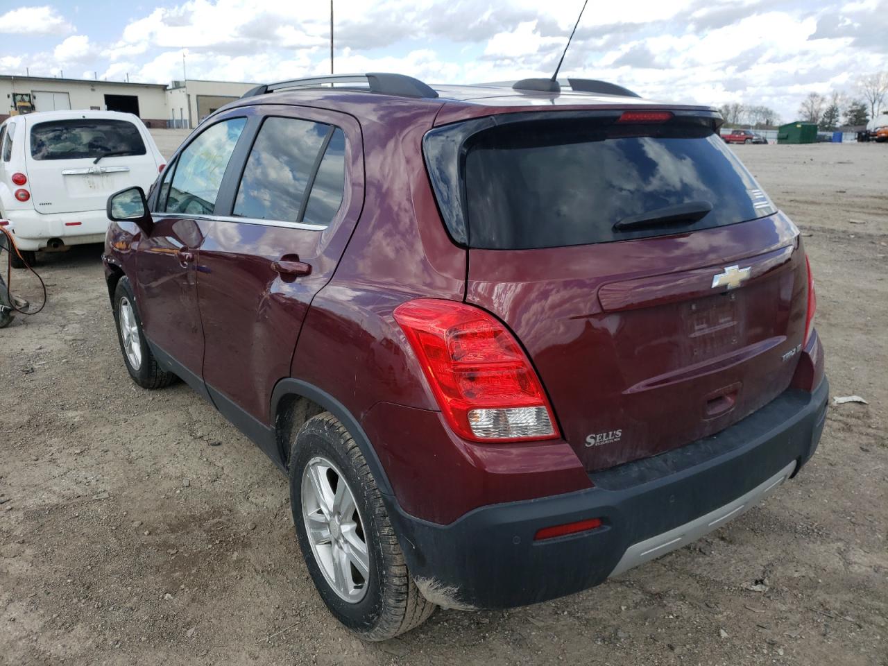 Photo 3 from auction – 2016 CHEVROLET TRAX 1LT with VIN 3GNCJLSB4GL255510