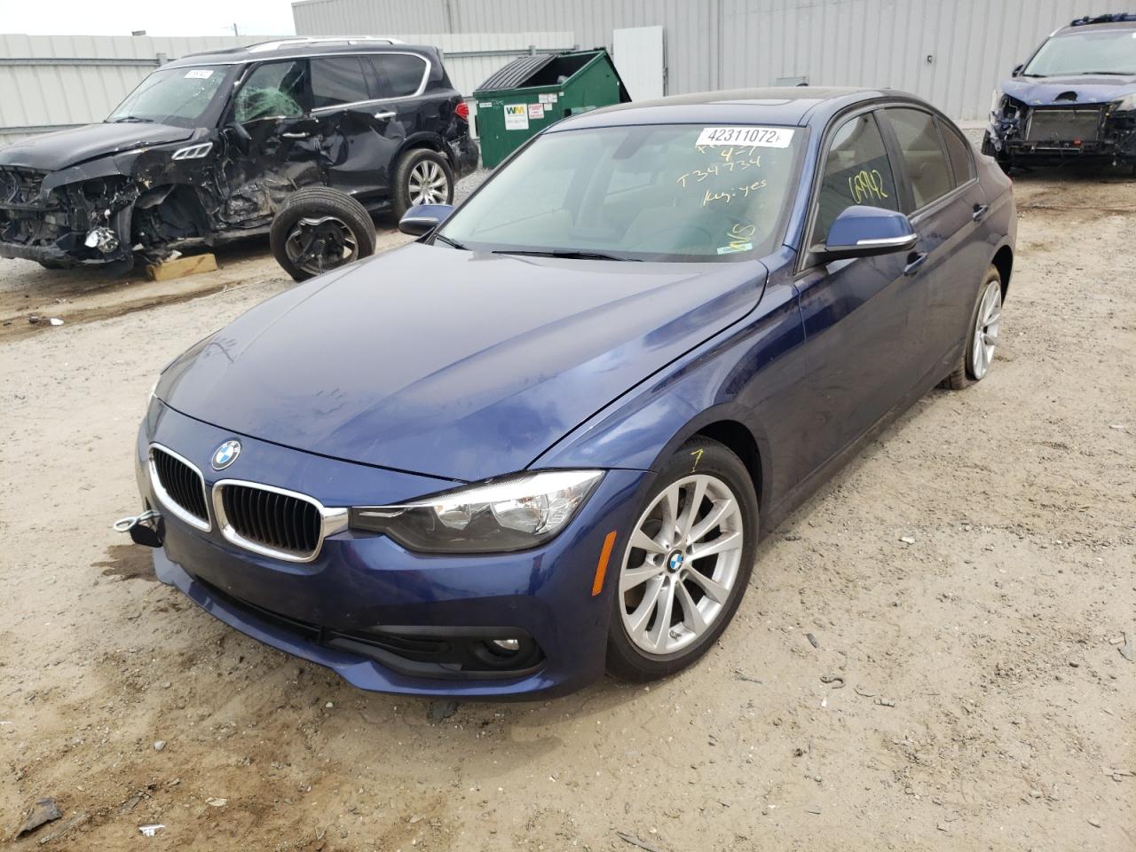 Photo 2 from auction – 2016 BMW 320 I with VIN WBA8E1G56GNT34734