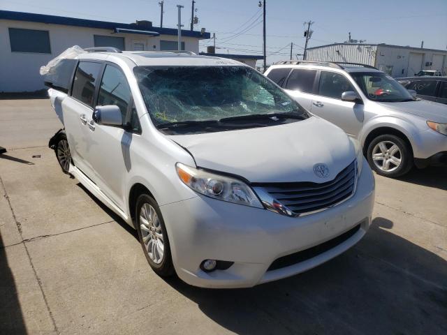 TOYOTA SIENNA XLE 2016 with VIN 5TDYK3DC9GS711948 - Photo from auction