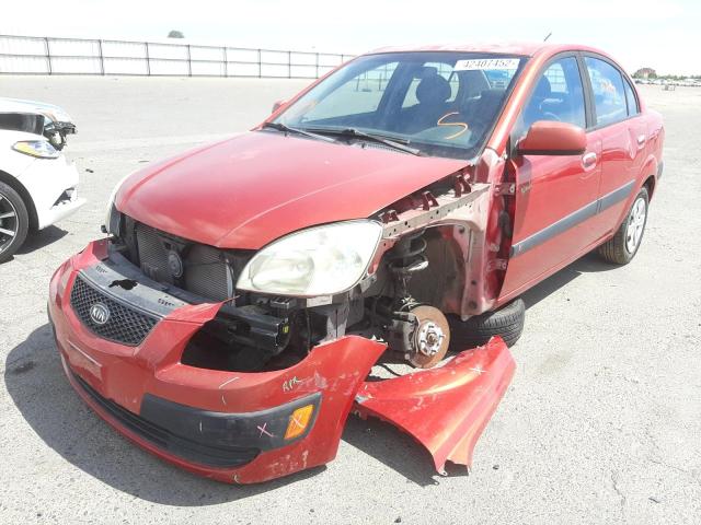Photo 2 from auction – 2006 KIA RIO with VIN KNADE123566037483