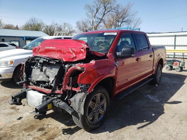 Photo 2 from auction – 2020 FORD F150 SUPER with VIN 1FTEW1E41LKD08549