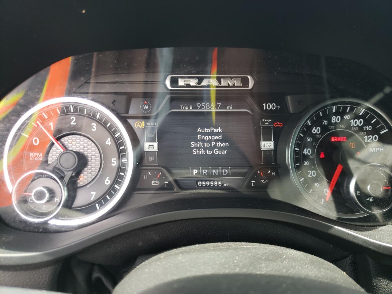 Photo 8 from auction – 2019 RAM 1500 BIG H with VIN 1C6RREBT9KN757588