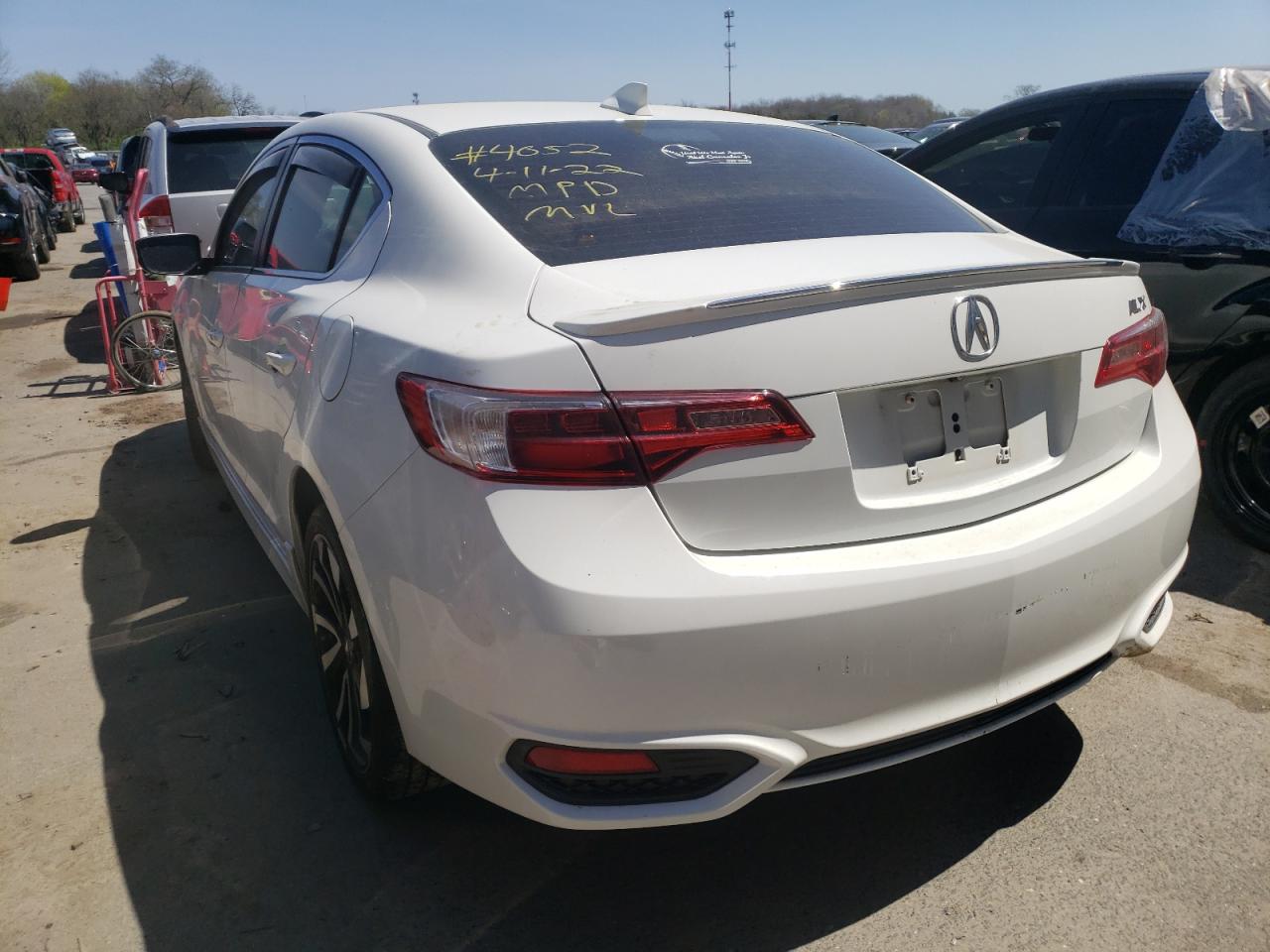 Photo 3 from auction – 2016 ACURA ILX PREMIU with VIN 19UDE2F81GA016385