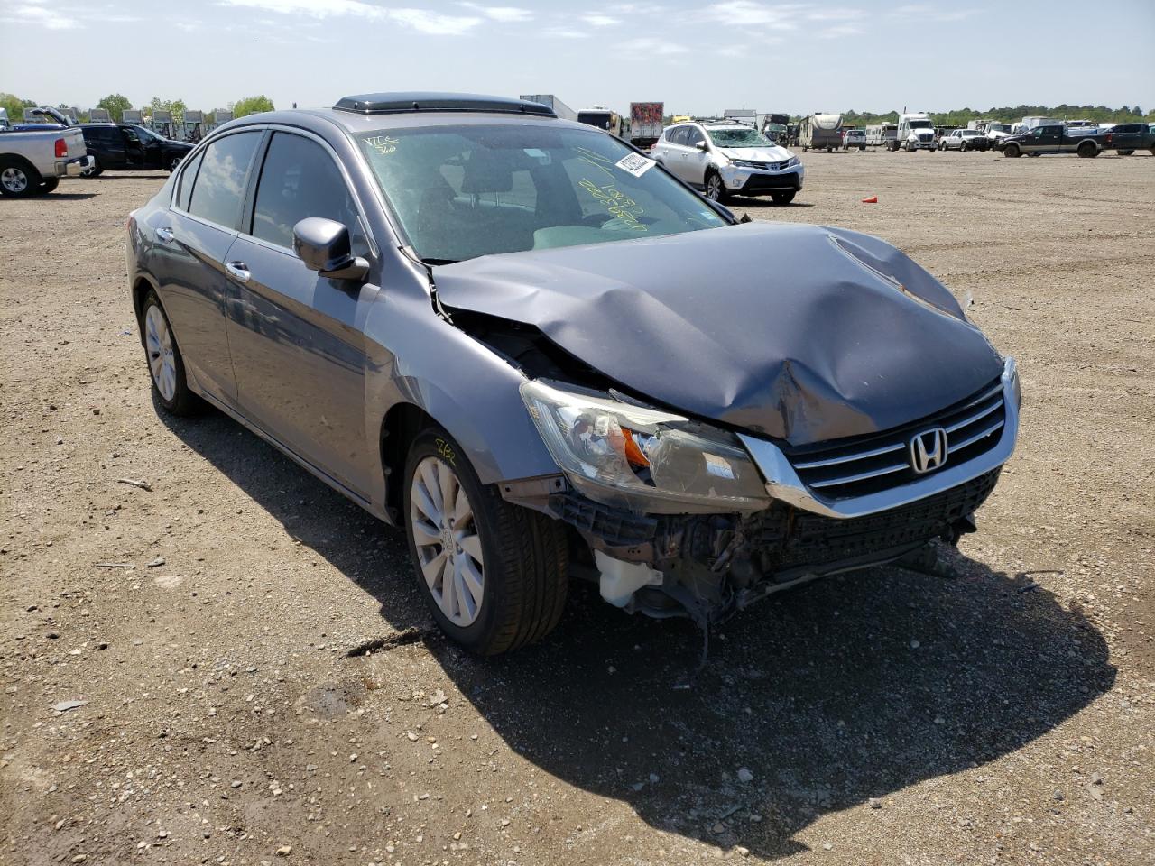 HONDA ACCORD EX 2014 with VIN 1HGCR2F73EA031801 - Photo from auction