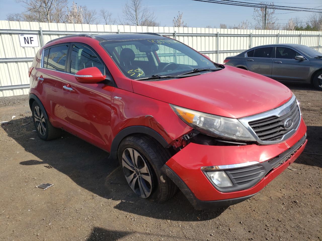 KIA SPORTAGE E 2011 with VIN KNDPCCA28B7112854 - Photo from auction