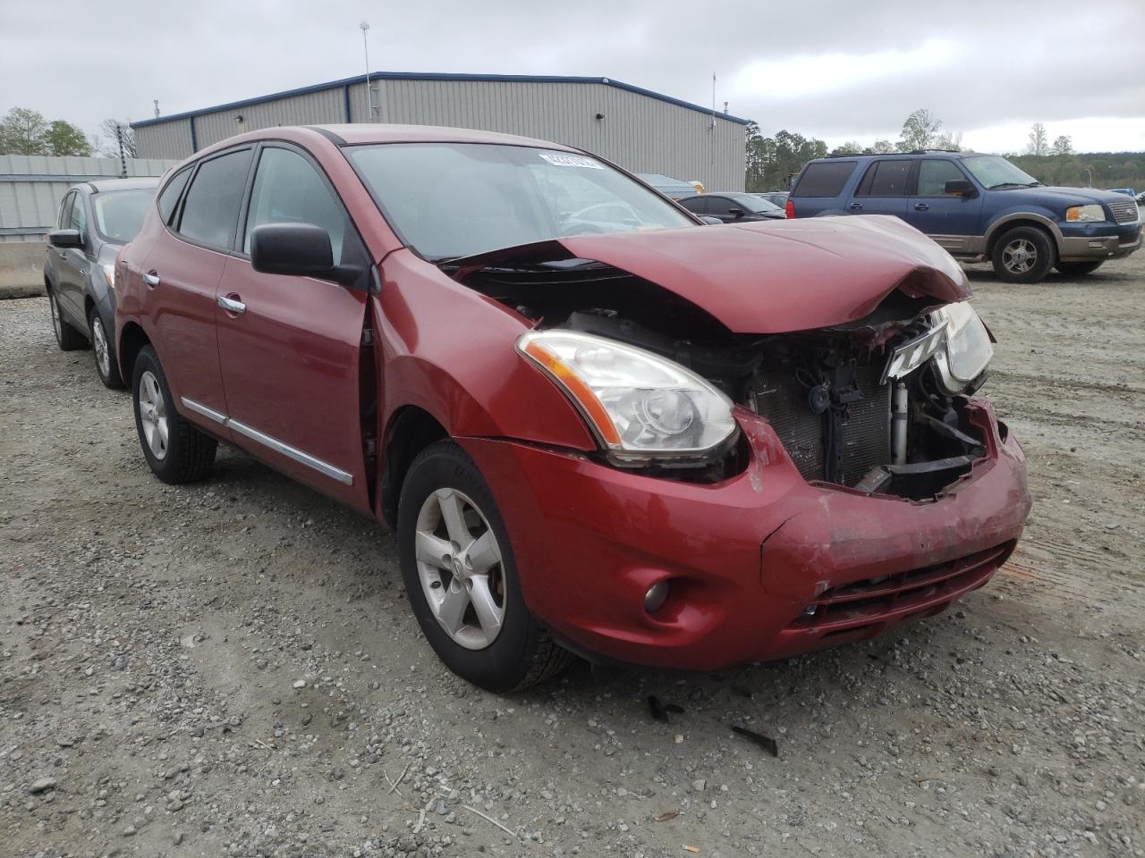 Photo 1 from auction – 2012 NISSAN ROGUE S with VIN JN8AS5MV9CW381502