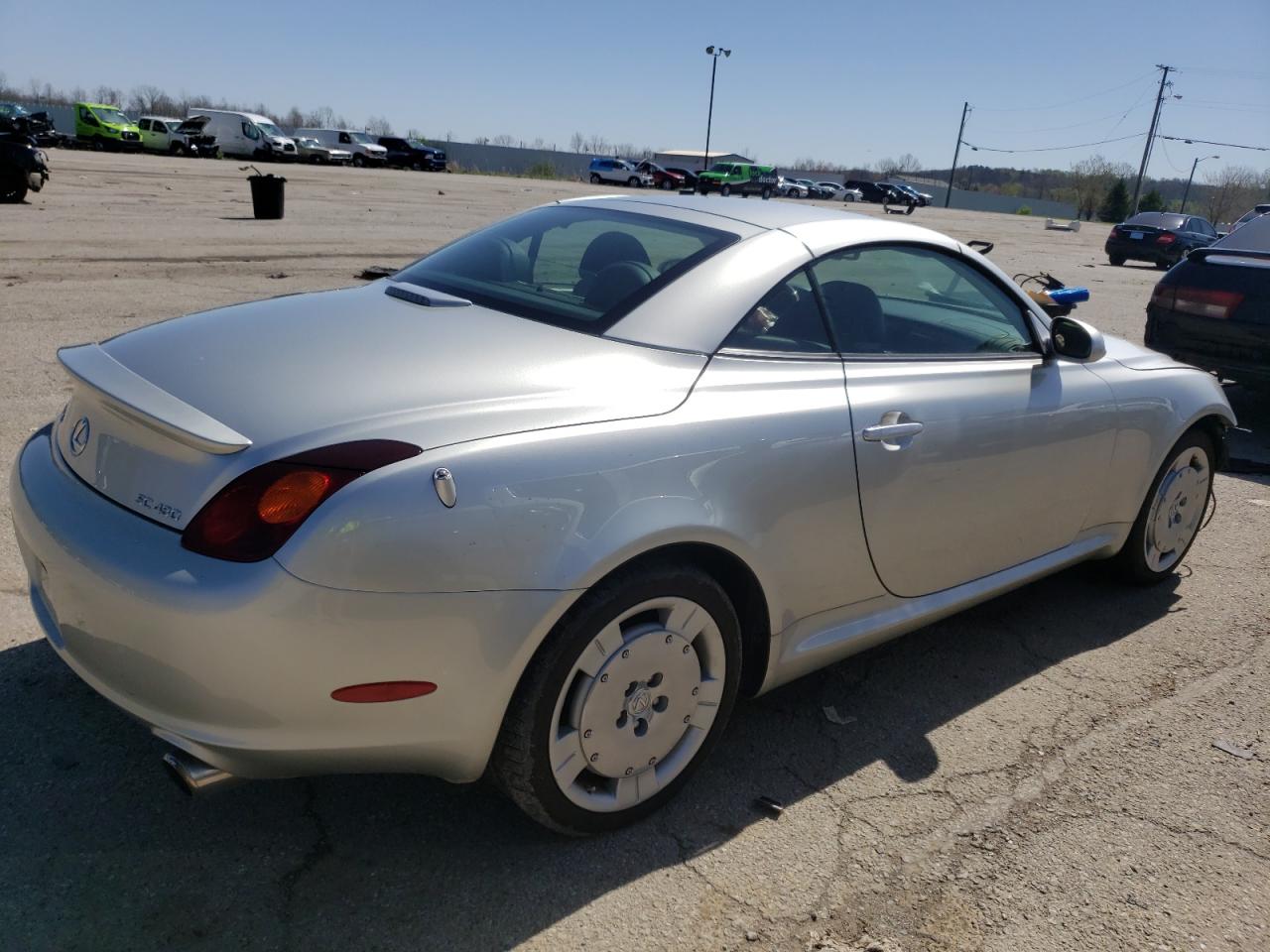 Photo 4 from auction – 2002 LEXUS SC 430 with VIN JTHFN48Y920031309